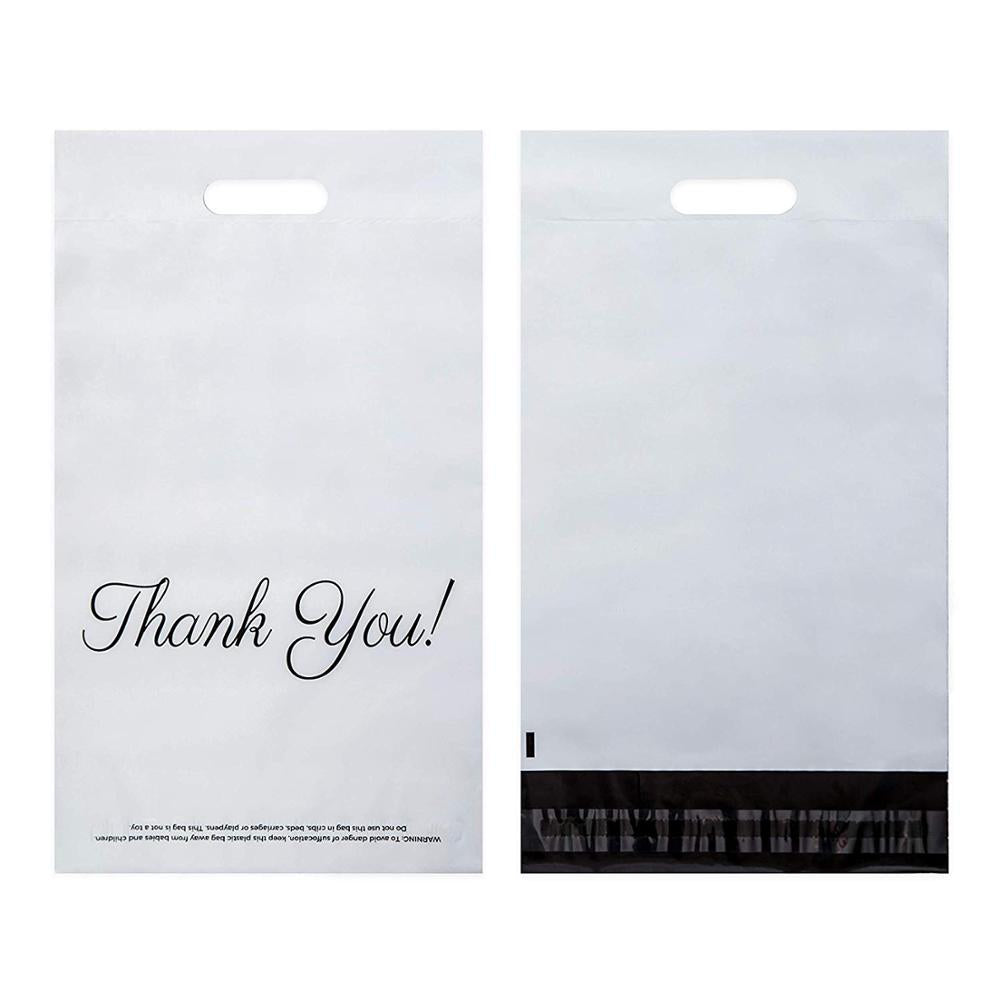 Mailing Bags Handle Mailer Bag For Packaging Shipping Postal Envelope Thank You