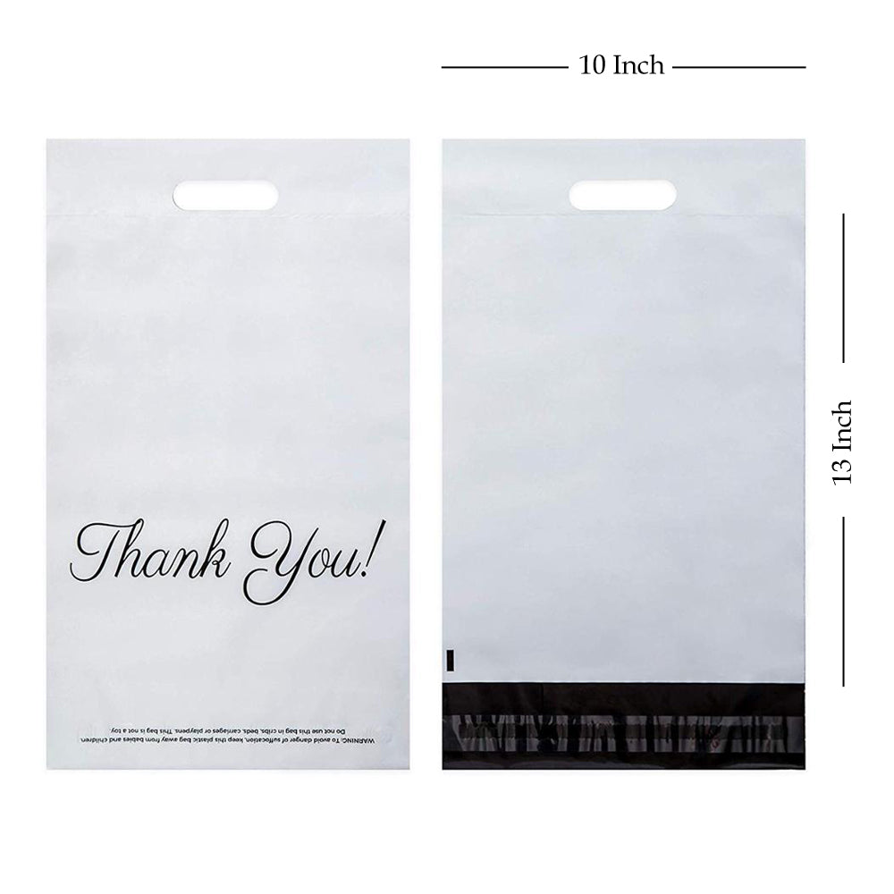Mailing Bags Handle Mailer Bag For Packaging Shipping Postal Envelope Thank You