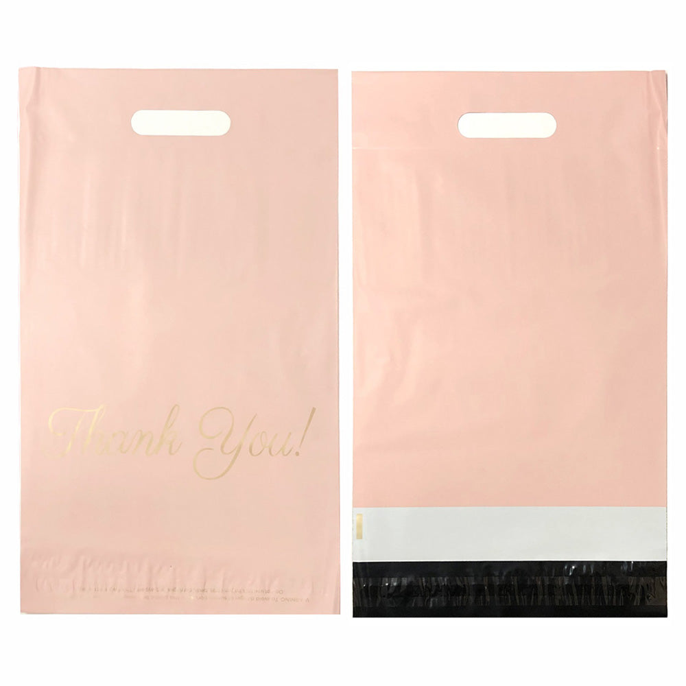 Mailing Bags Handle Mailer Bag For Packaging Shipping Postal Envelope Thank You