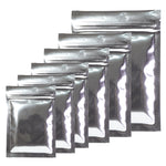 Gripseal Food Storage Preserve Bags Flat Pouch Packing Herbs/Spice Gloss Silver