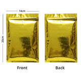 Gripseal Food Storage Bags Flat Pouches For Spices Herbs Tea Preserve Packing