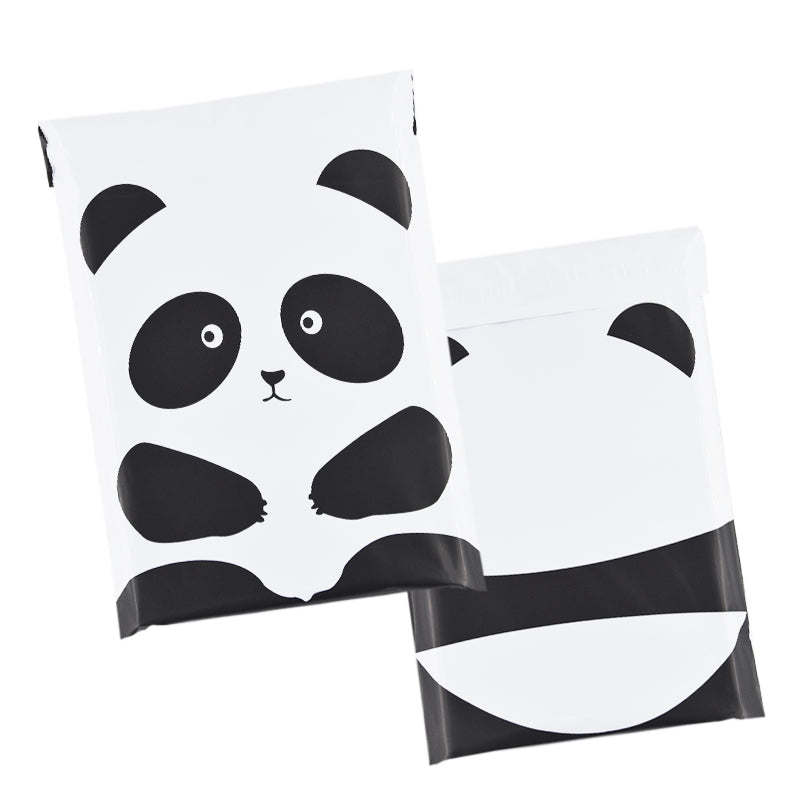 Poly Mailer Bag Mailing Postal Bags Panda Face Gifts Shipping Wrapping Design Pattern Envelope For Parcel Mail