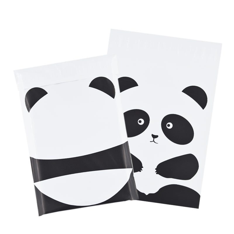 Poly Mailer Bag Mailing Postal Bags Panda Face Gifts Shipping Wrapping Design Pattern Envelope For Parcel Mail