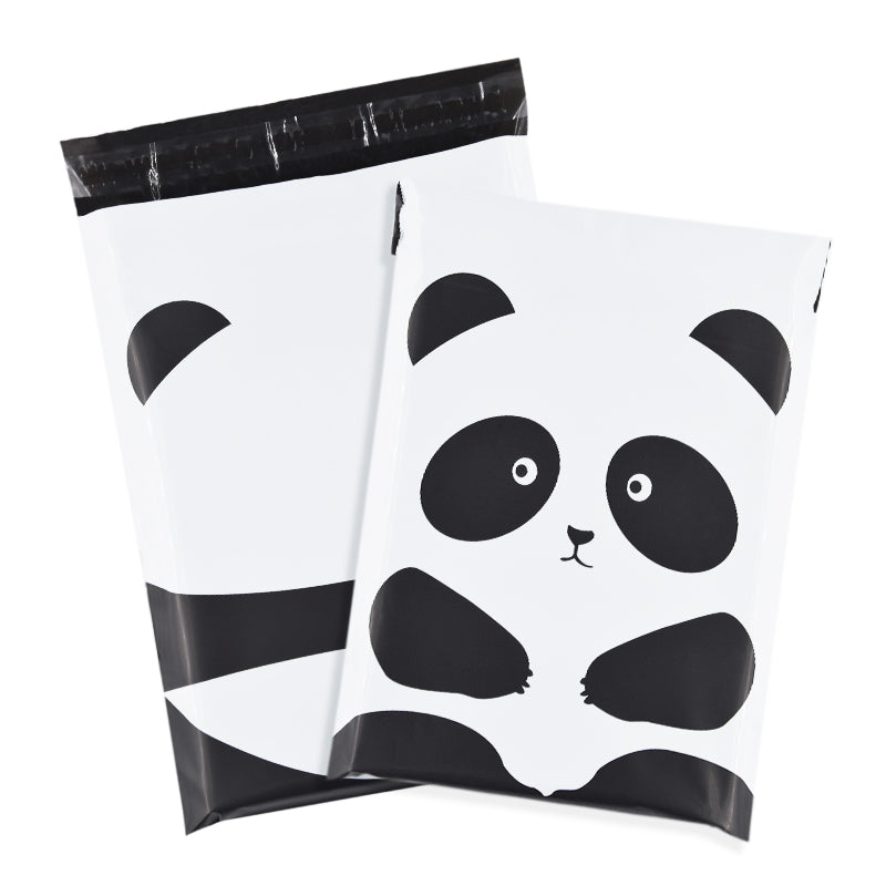 Poly Mailer Bag Mailing Postal Bags Panda Face Gifts Shipping Wrapping Design Pattern Envelope For Parcel Mail