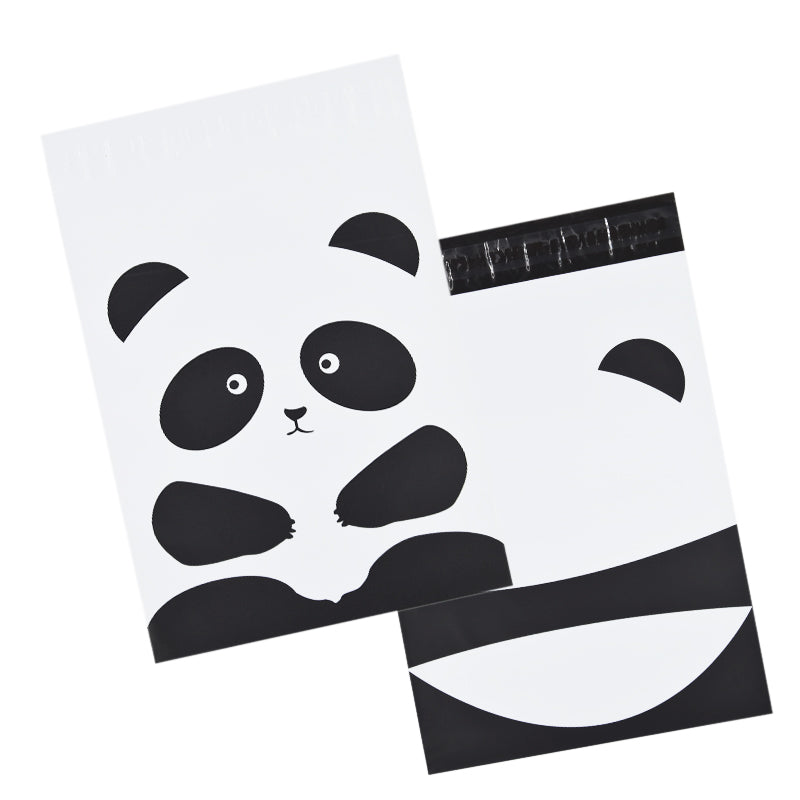 Poly Mailer Bag Mailing Postal Bags Panda Face Gifts Shipping Wrapping Design Pattern Envelope For Parcel Mail