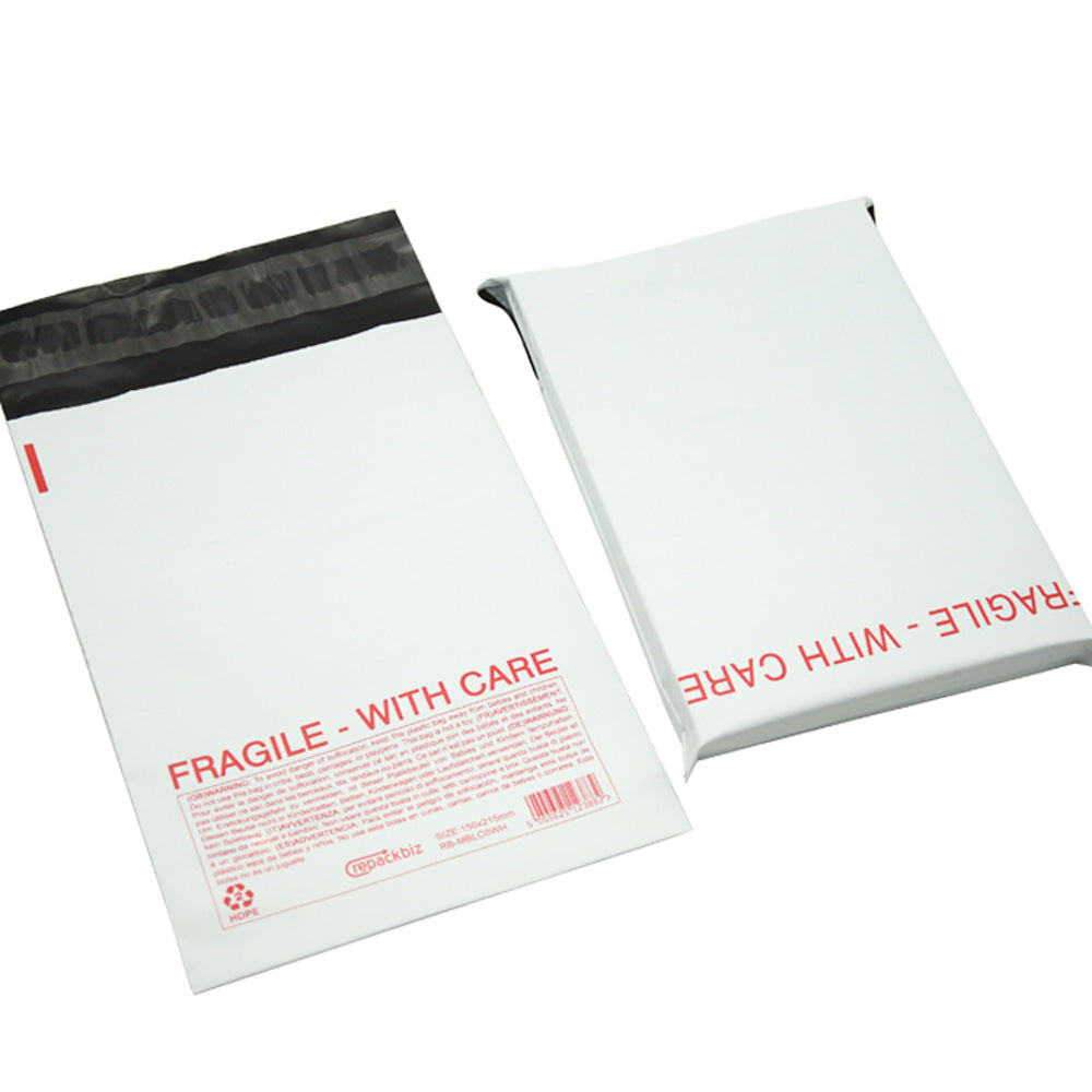 100x Mailing Bags Postage Mailers Poly Shipping Envelopes Sacks Peel & Seal Stron Tear-Proof
