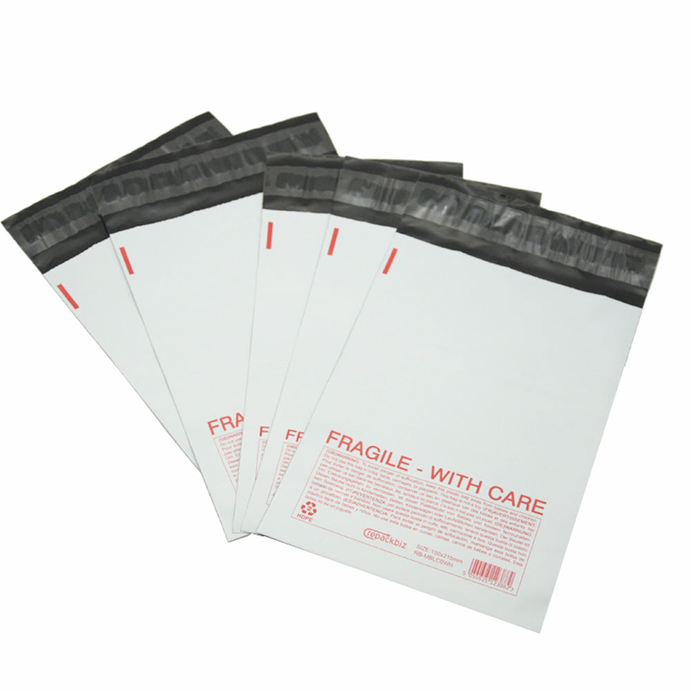 100x Mailing Bags Postage Mailers Poly Shipping Envelopes Sacks Peel & Seal Stron Tear-Proof