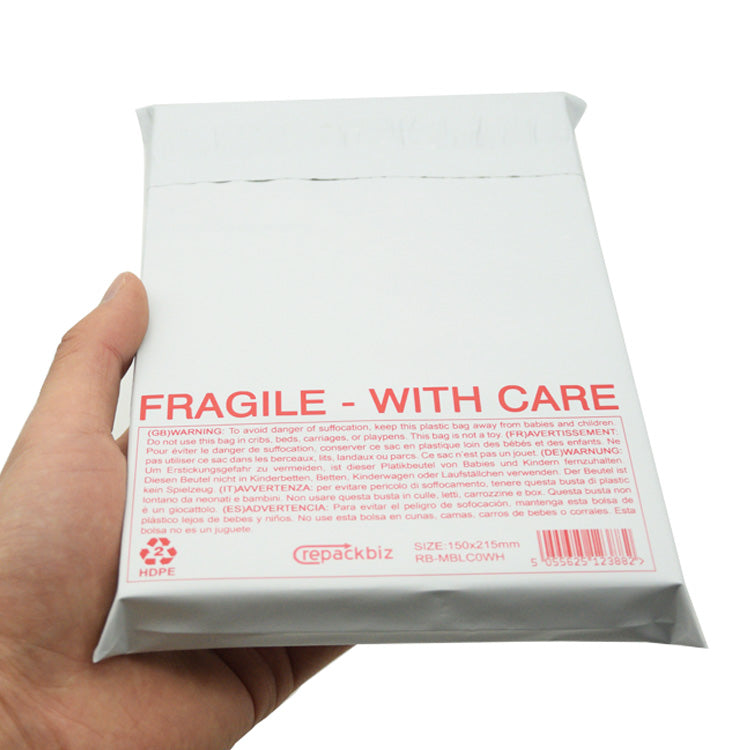 100x Mailing Bags Postage Mailers Poly Shipping Envelopes Sacks Peel & Seal Stron Tear-Proof