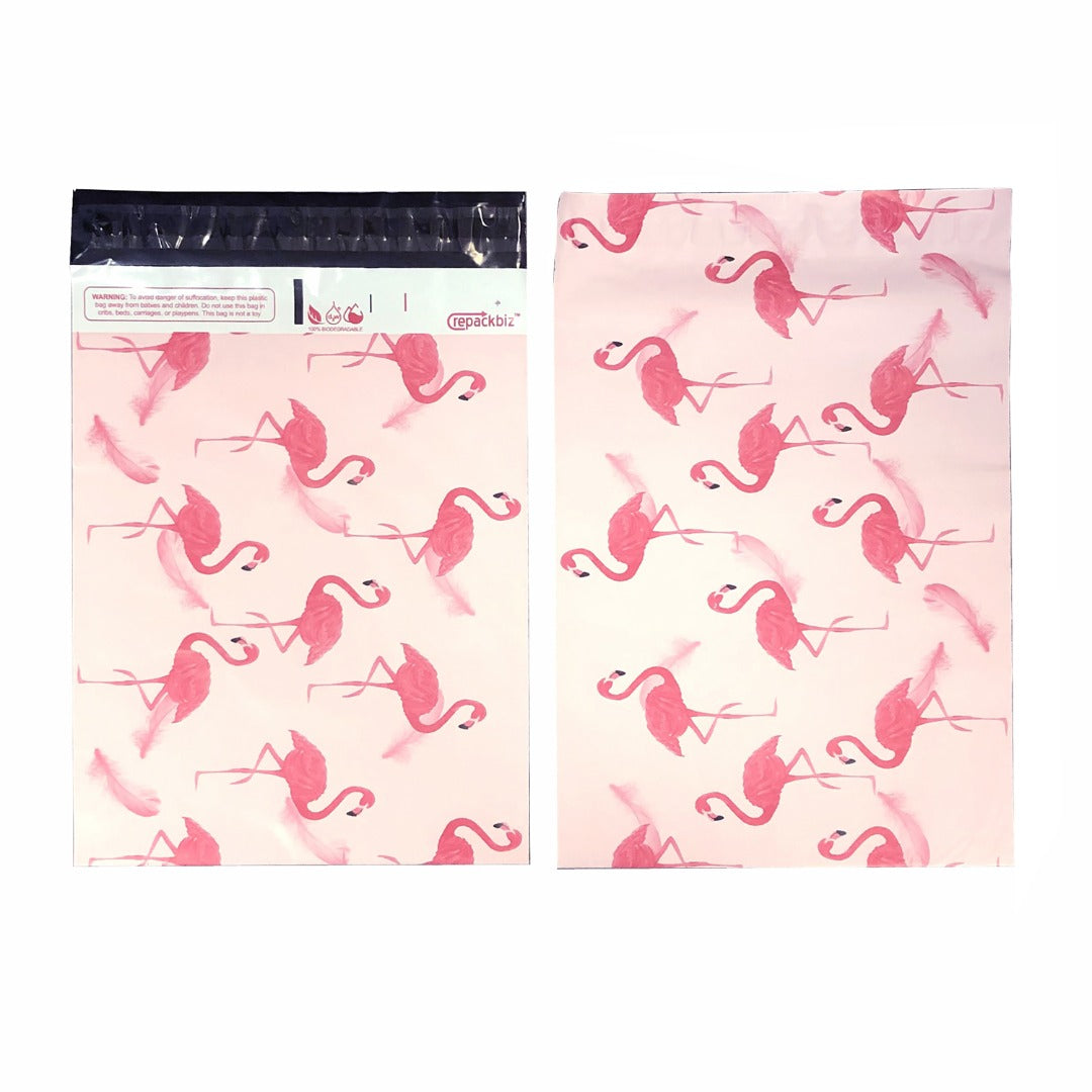 100x Bio-Degradable Mailer Bag Mailing Postal Bags For Shipping Designer Printed
