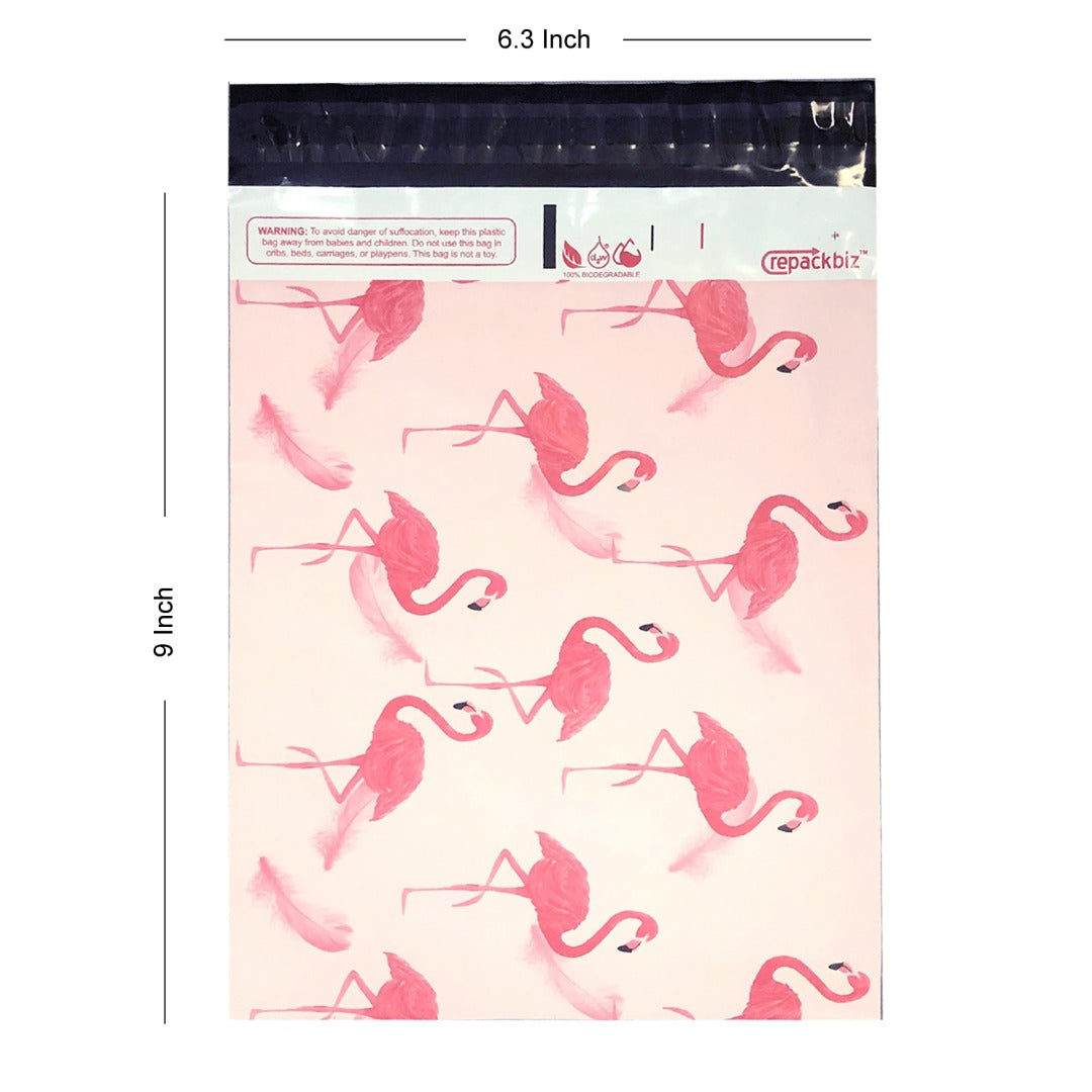 100x Bio-Degradable Mailer Bag Mailing Postal Bags For Shipping Designer Printed