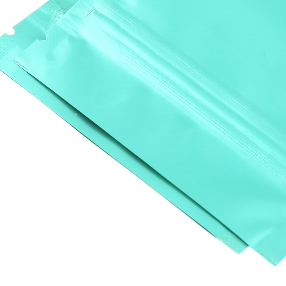100x Gripseal Food Bags Flat Pouch 7.5x10CM BPA & Smell Free Packing For Spice, Herbs