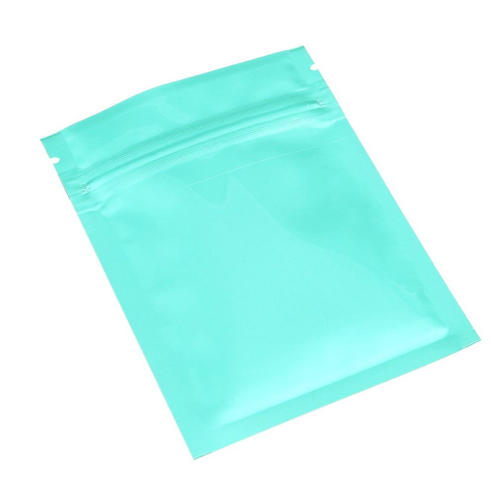 100x Gripseal Food Bags Flat Pouch 7.5x10CM BPA & Smell Free Packing For Spice, Herbs