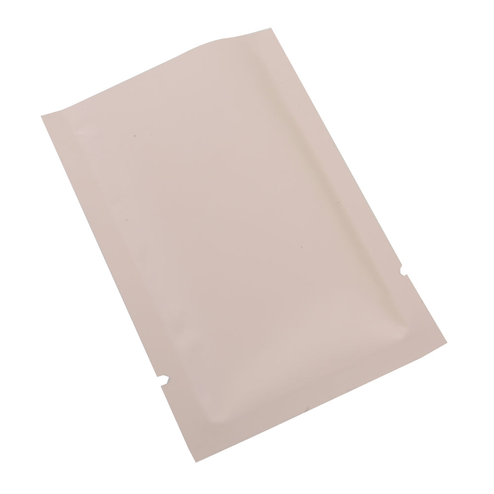 100x Open Top Mylar Bags Flat Pouch Sachet 6x9CM Peach Pink BPA Free