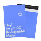 60x Mix Size Mailer Bag Mailing Postal Bags Envelopes I AM BIO For Shipping Packing Biodegradable Strong Postal Carrier