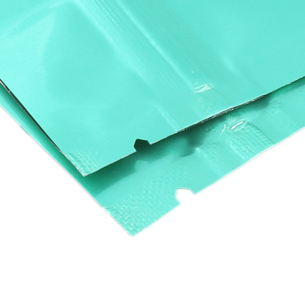 100x Gripseal Food Bags Flat Pouch 7.5x10CM BPA & Smell Free Packing For Spice, Herbs