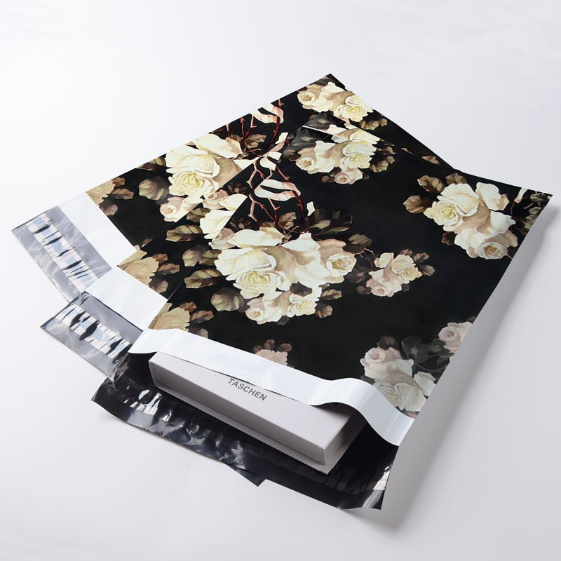 Designer Poly Mailers 10x13 Inch (25x34 cm) Self Seal Shipping Bags for Clothing, Gifts Business Parcels Packaging ? Tear & Water Resistant