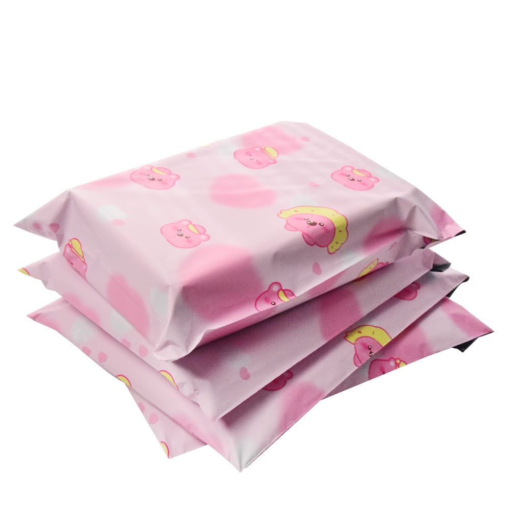 Designer Poly Mailers 10x13 Inch (25x34 cm) Self Seal Shipping Bags for Clothing, Gifts Business Parcels Packaging ? Tear & Water Resistant