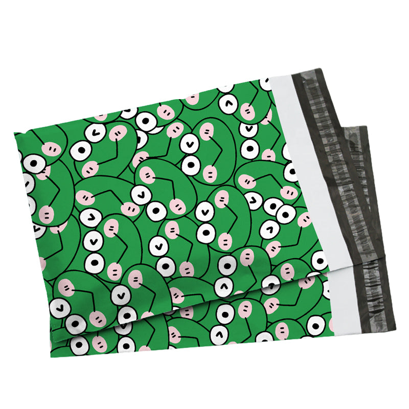 Designer Poly Mailers 10x13 Inch (25x34 cm) Self Seal Shipping Bags for Clothing, Gifts Business Parcels Packaging ? Tear & Water Resistant