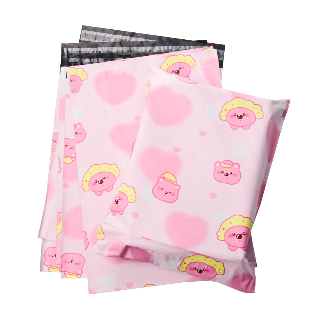 Designer Poly Mailers 10x13 Inch (25x34 cm) Self Seal Shipping Bags for Clothing, Gifts Business Parcels Packaging ? Tear & Water Resistant