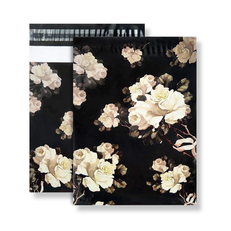 Designer Poly Mailers 10x13 Inch (25x34 cm) Self Seal Shipping Bags for Clothing, Gifts Business Parcels Packaging ? Tear & Water Resistant