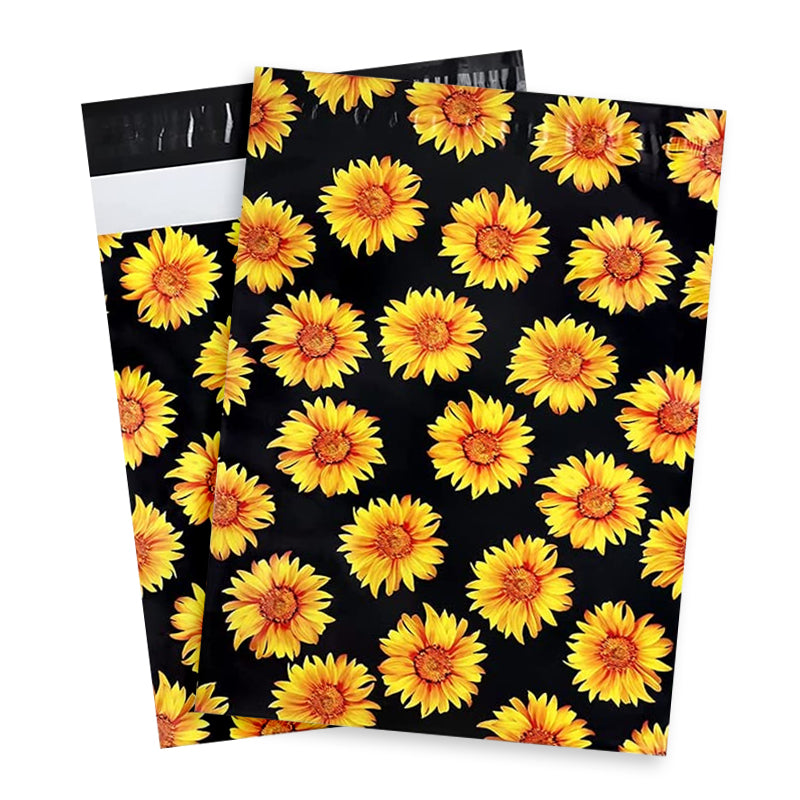 Designer Poly Mailers 10x13 Inch (25x34 cm) Self Seal Shipping Bags for Clothing, Gifts Business Parcels Packaging ? Tear & Water Resistant