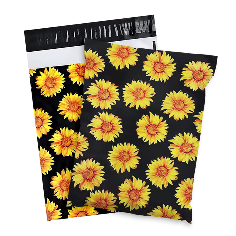 Designer Poly Mailers 10x13 Inch (25x34 cm) Self Seal Shipping Bags for Clothing, Gifts Business Parcels Packaging ? Tear & Water Resistant