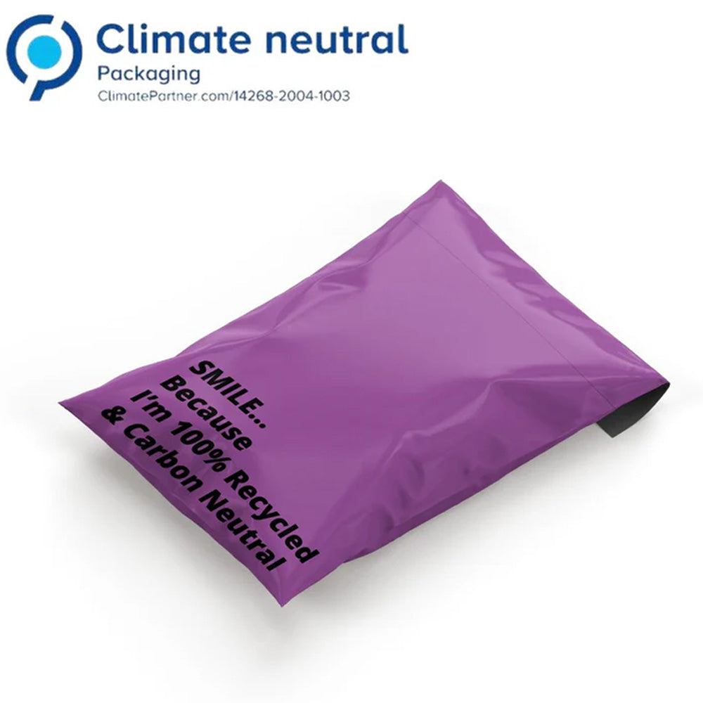 60x Mix Size Mailer Bags Mailing Envelope Made From 100% Recycled Material Colourful Parcel Shipping Mailer