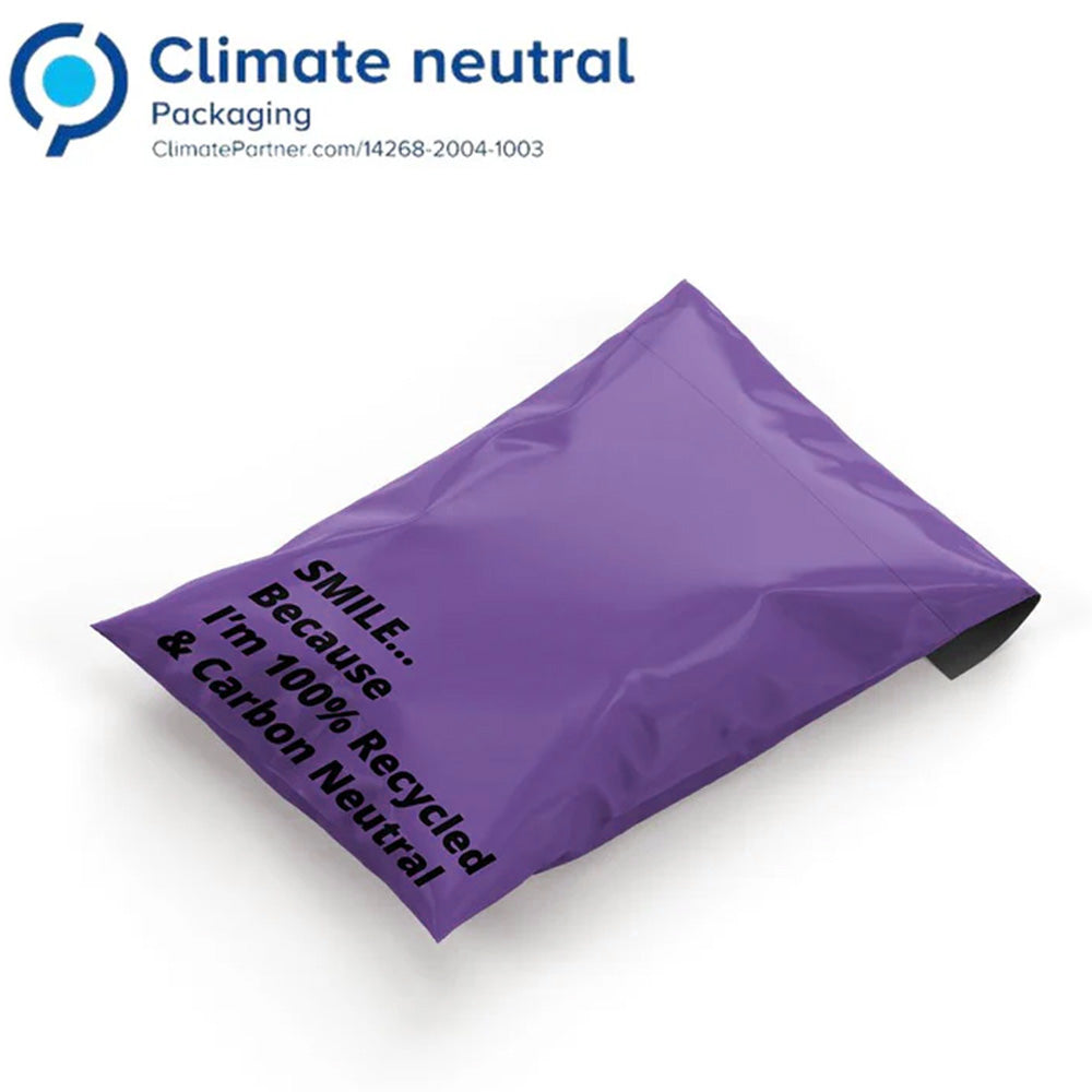 60x Mix Size Mailer Bags Mailing Envelope Made From 100% Recycled Material Colourful Parcel Shipping Mailer