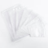 Heavy Duty Frosted Clear Grip Seal Gusset Bags Stand-Up Smell Free Food Grade