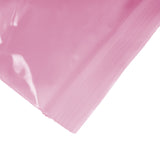Heavy Duty Polythene Grip Seal Resealable Poly Bags for Packaging Pink 12C
