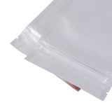 100x Clear Black Grip Seal Bags Flat Pouch For Food Packaging Heat Seal-able BPA Free Smell Free