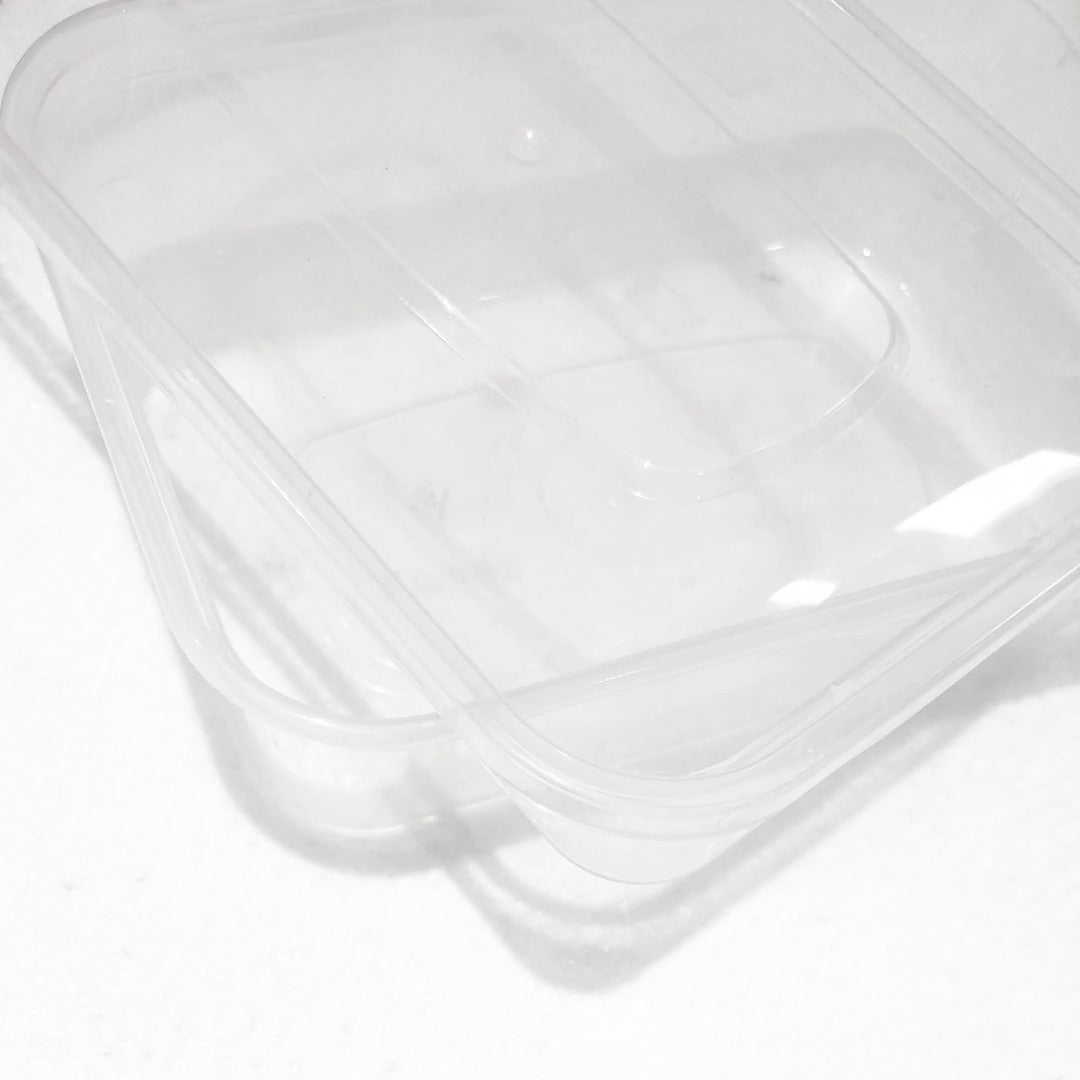 Clear Food Containers With Lids Multipurpose Reusable Clear Plastic BPA Free For Takeaway or Storage