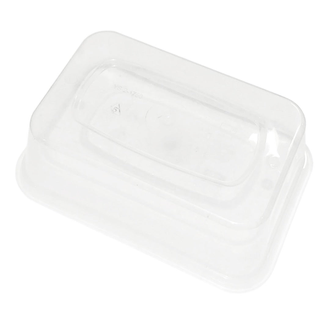 Clear Food Containers With Lids Multipurpose Reusable Clear Plastic BPA Free For Takeaway or Storage